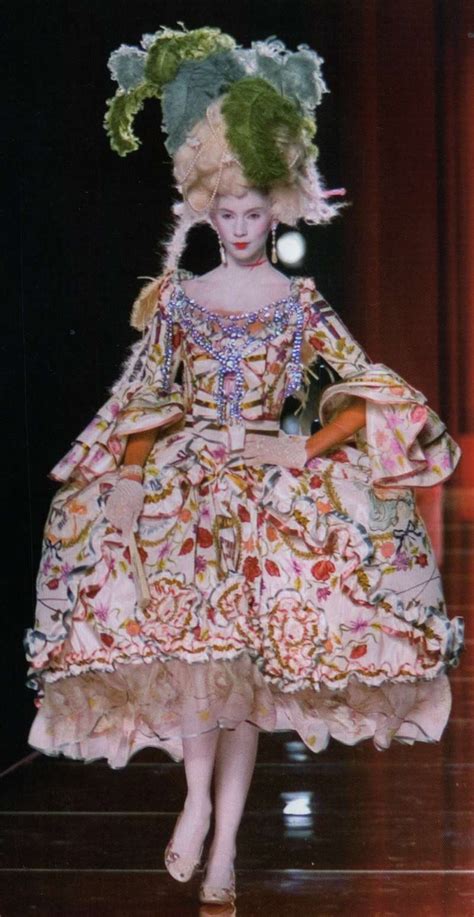 john galliano marie antoinette